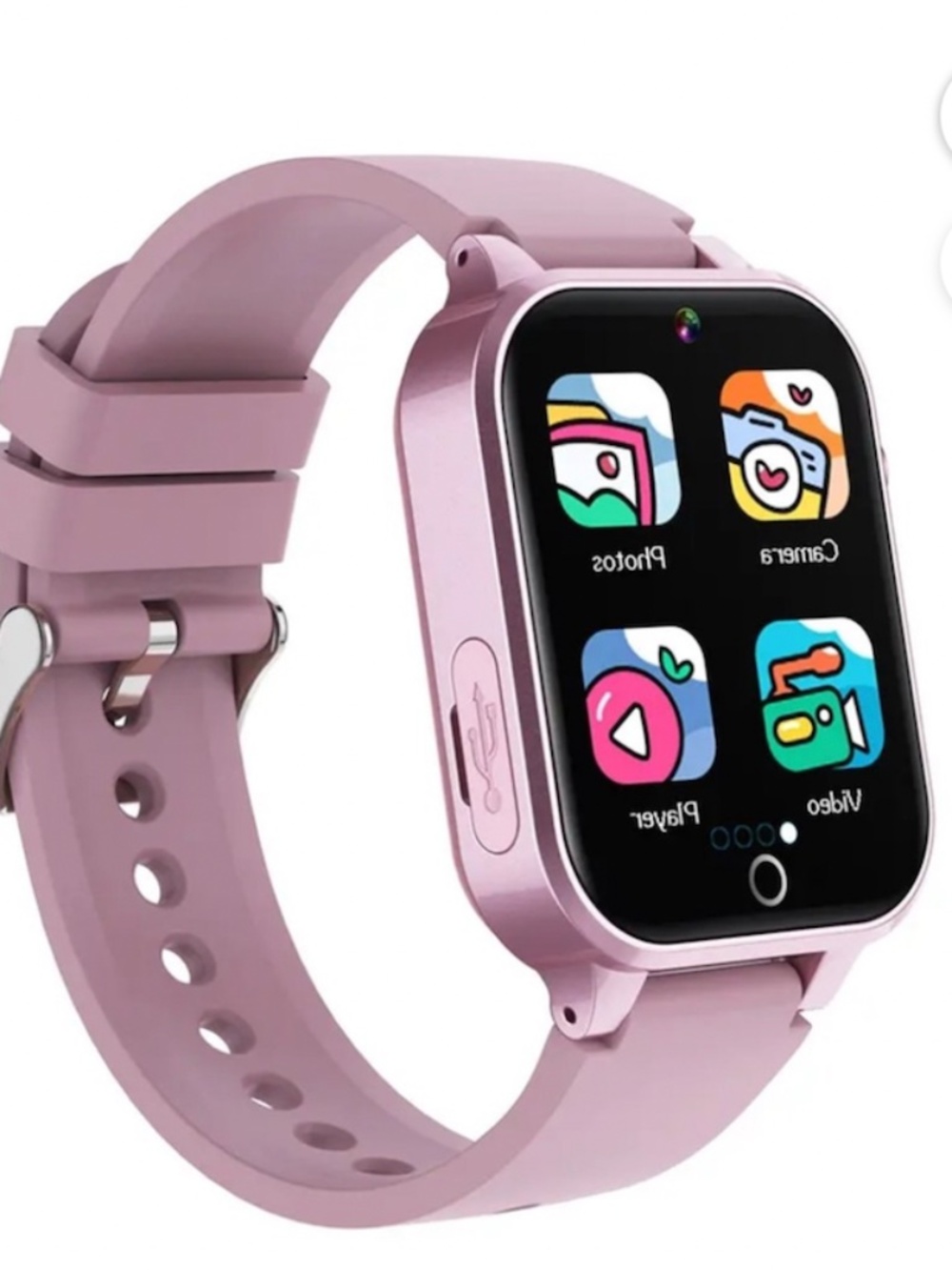 Multifunctional Pink Kids Smart Watch – Excellent Condition (No Box/Manual)